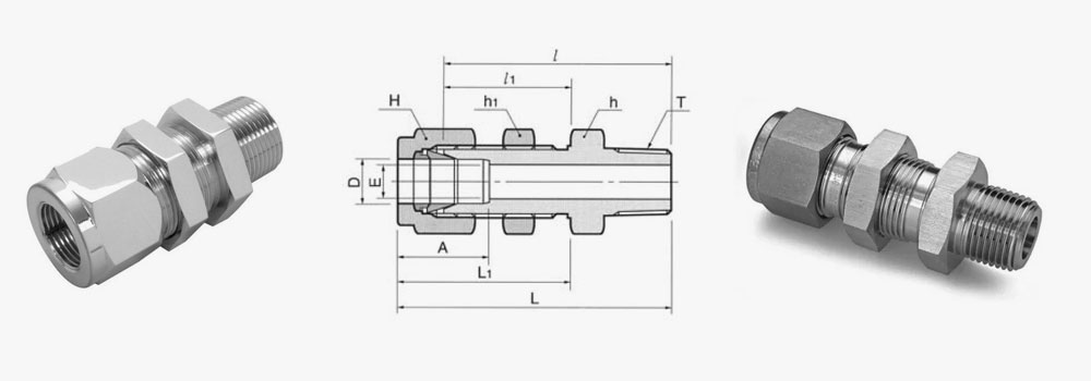 Bulkhead Male Connector