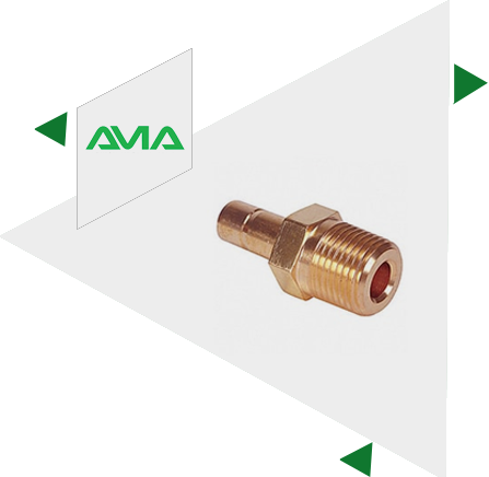 Copper Nickel Male Adapter