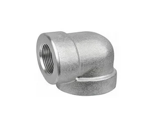 Duplex and Super Duplex Steel Threaded Elbow for high pressure piping systems