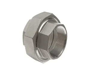 Duplex and Super Duplex Threaded Union providing leak free pipe connection