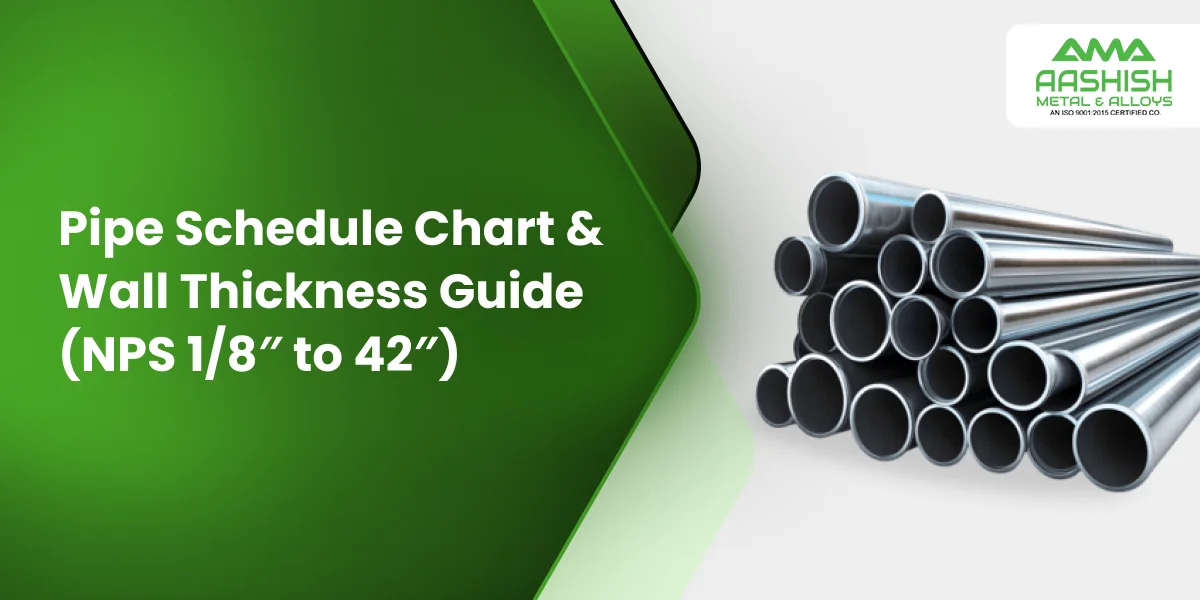 Pipe Schedule Chart & Wall Thickness Guide